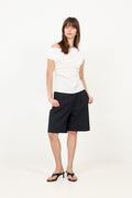 Mabelle Drapy Top - White