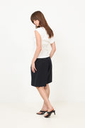 Mabelle Drapy Top - White