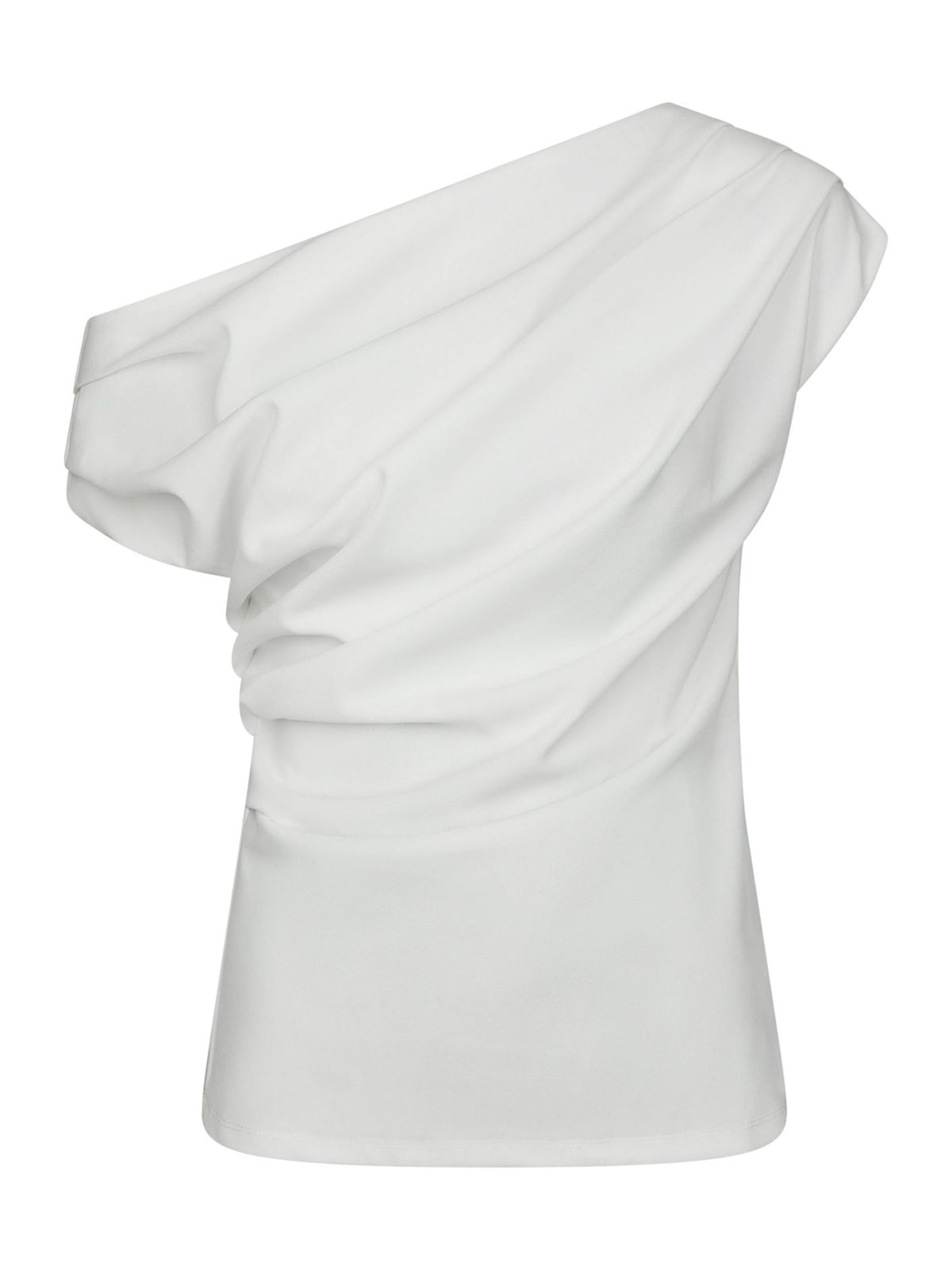 Mabelle Drapy Top - White