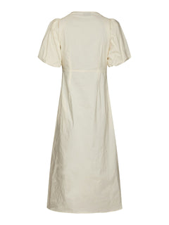 Illana Poplin Dress - Butter Yellow