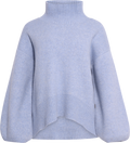 Fam Patch Short Sweater - Skyway