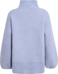 Fam Patch Short Sweater - Skyway