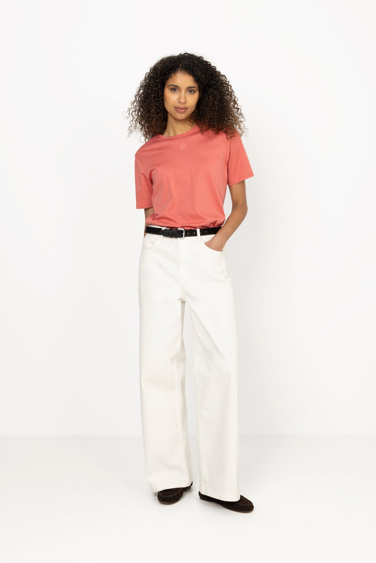 Melea Icon Tee - F Rose Lantana