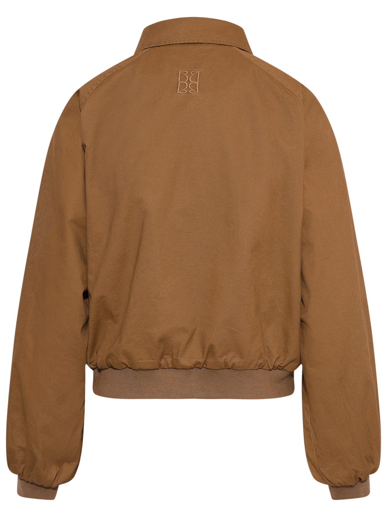 Mona Cotton Bomber Jacket - Brown
