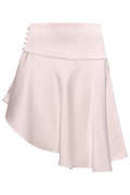 Amalia Satin Skirt - Creme