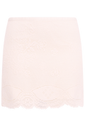 Luna Lace Mini Skirt - Creme