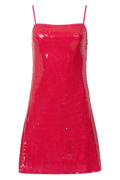 Drew Sequins Mini Dress - Pink