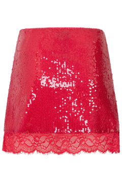 Rey Sequins Mini Skirt - Pink