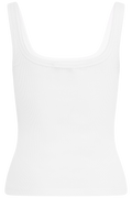 Love Cotton Tank Top - White