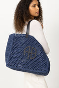 Large Rio Tote - Marine Blue