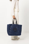 Large Rio Tote - Marine Blue