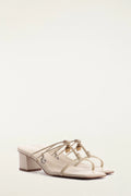 Sea Block Heel Sandal - Ivory