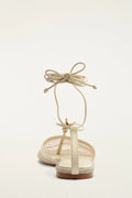 Sea Lace Up Mule - Ivory
