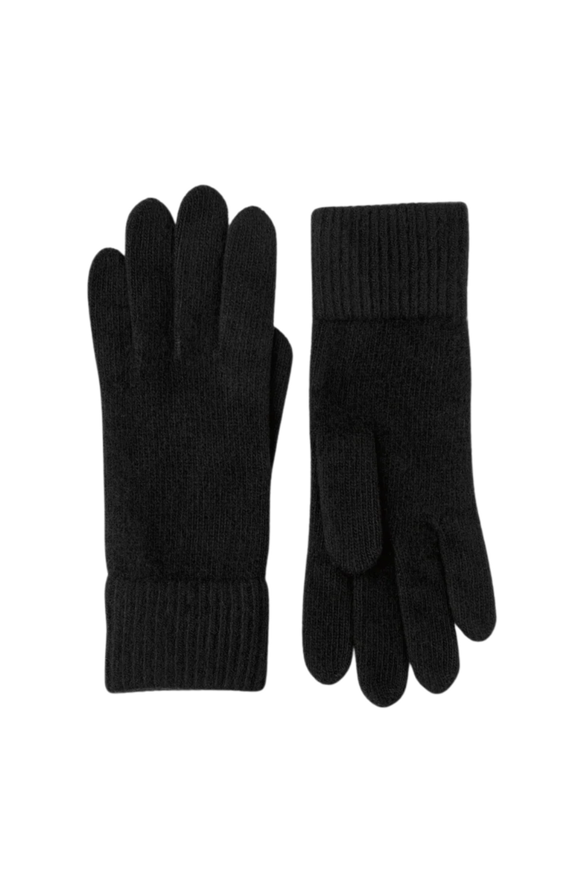 Ladies Cashmere Glove 2 1/2  - Black