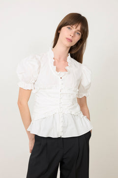 Arielic Blouse - White
