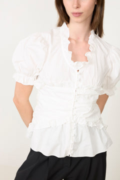 Arielic Blouse - White