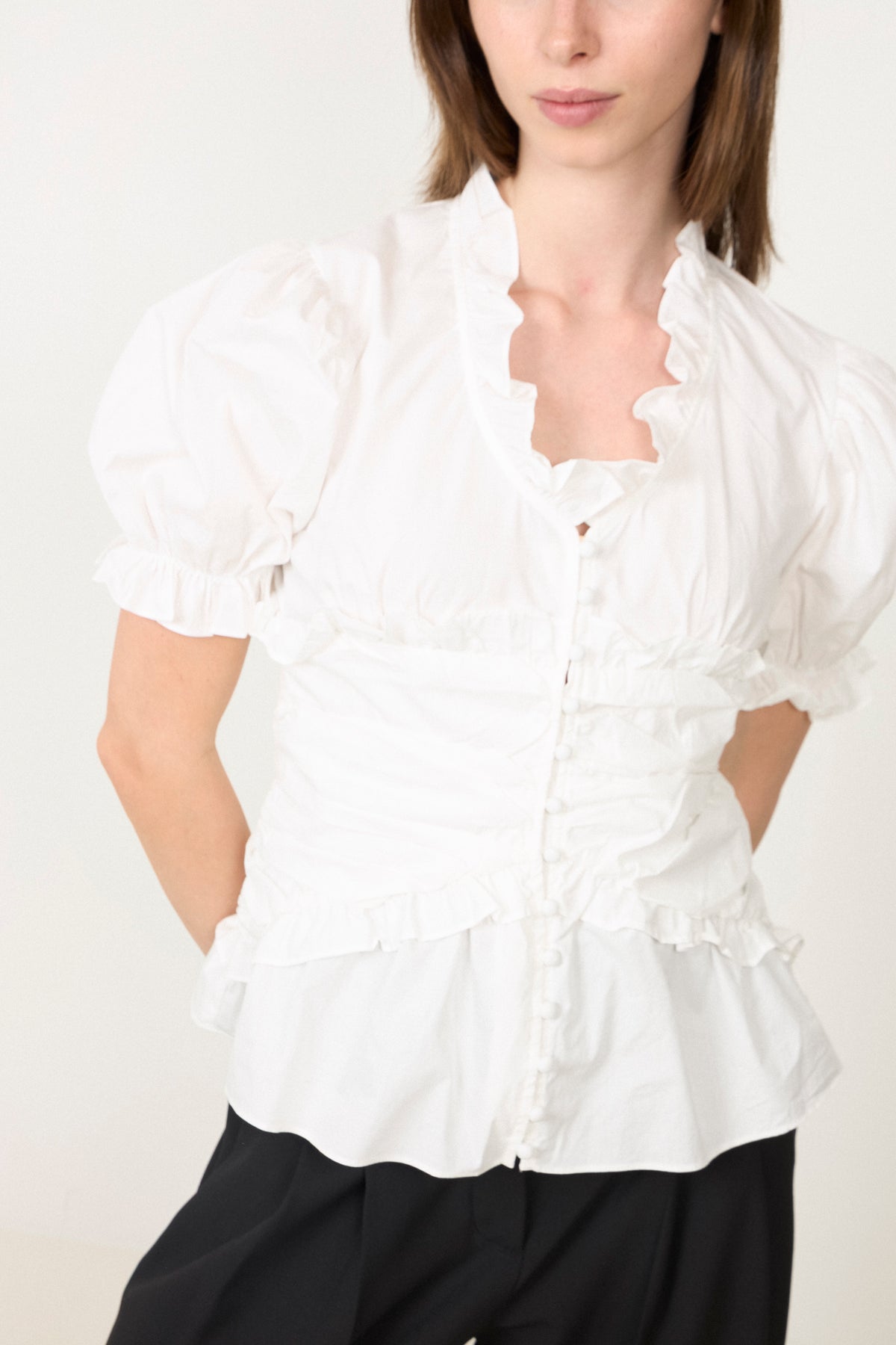Arielic Blouse - White