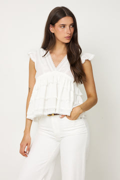 Alvaic Top - White