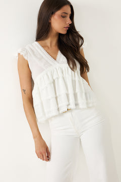 Alvaic Top - White