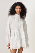 Livic Dress - White Embroidery