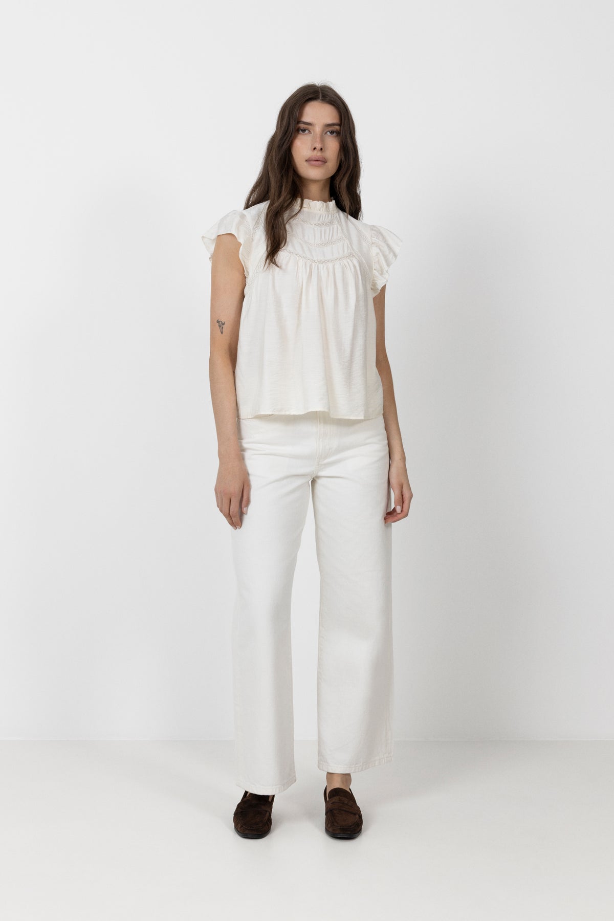 Peninna Ss Top - Egret