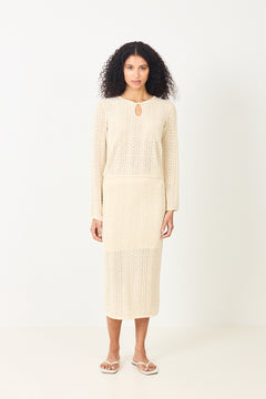 Celestina Pullover - Bleached Sand