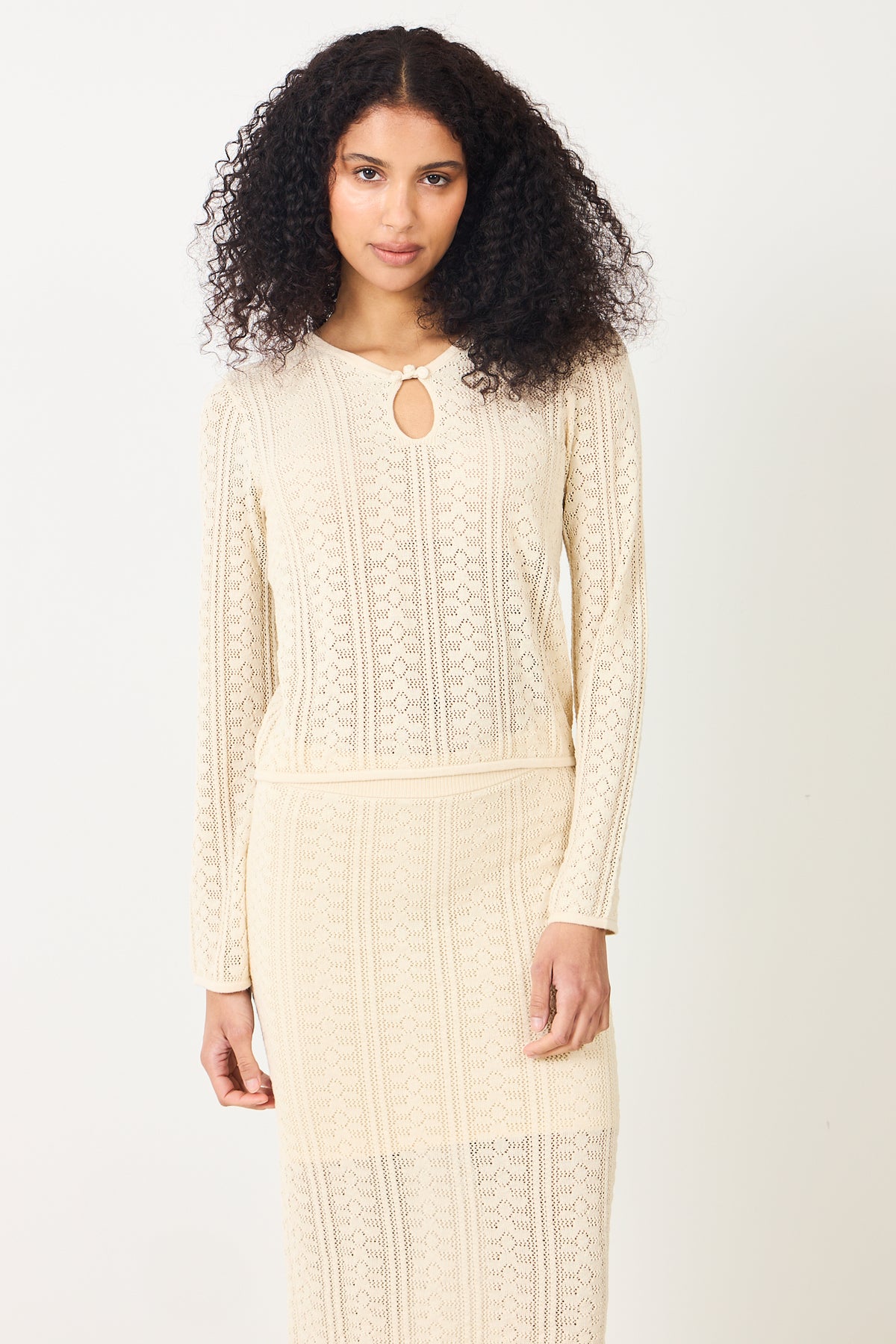Celestina Pullover - Bleached Sand