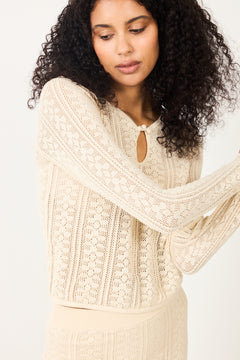 Celestina Pullover - Bleached Sand
