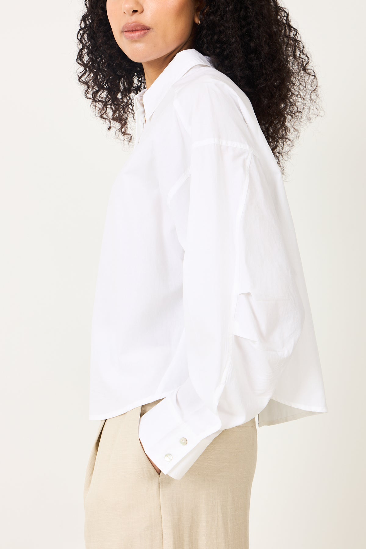 Nesrine Selmina Shirt - Bright White