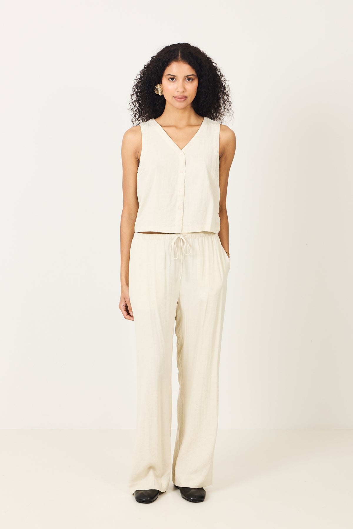 Daria Pants - Sand Melange