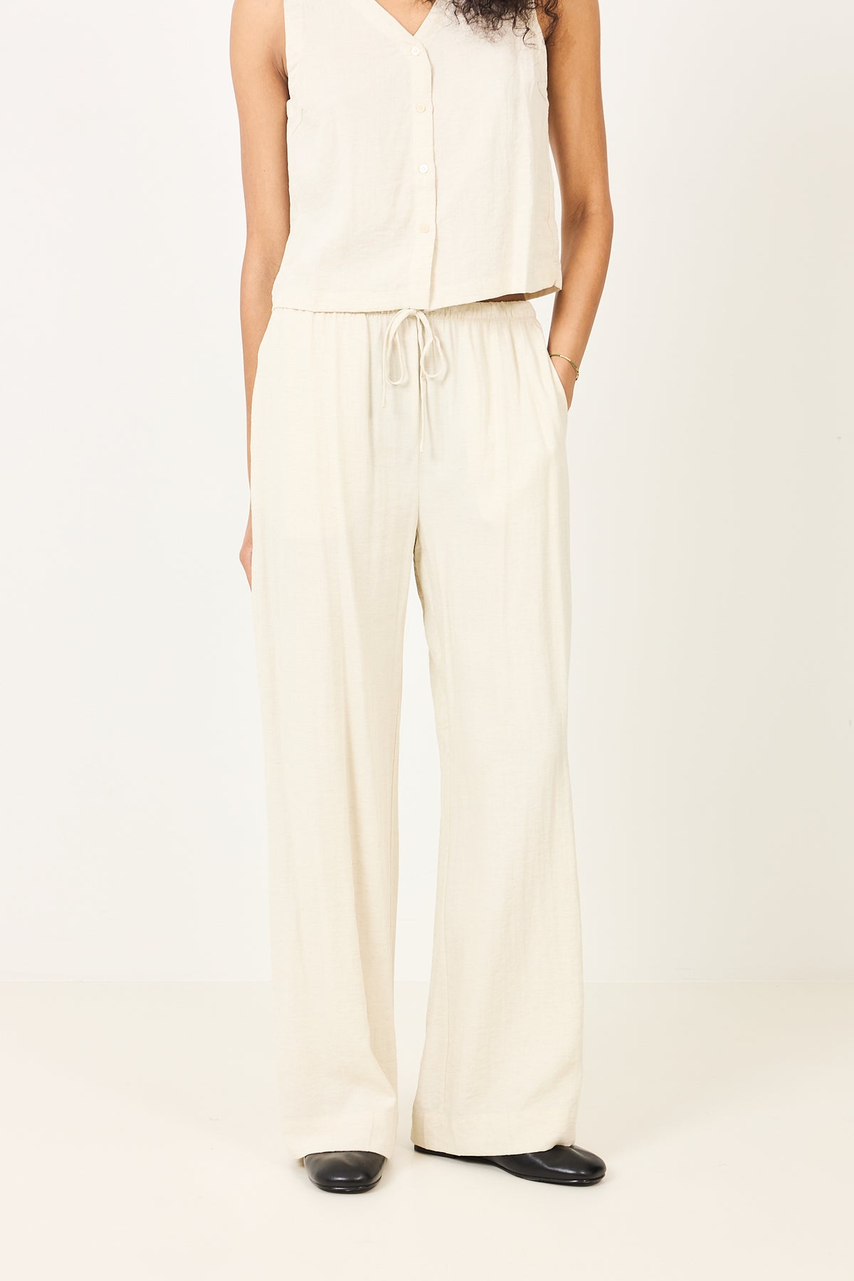 Daria Pants - Sand Melange