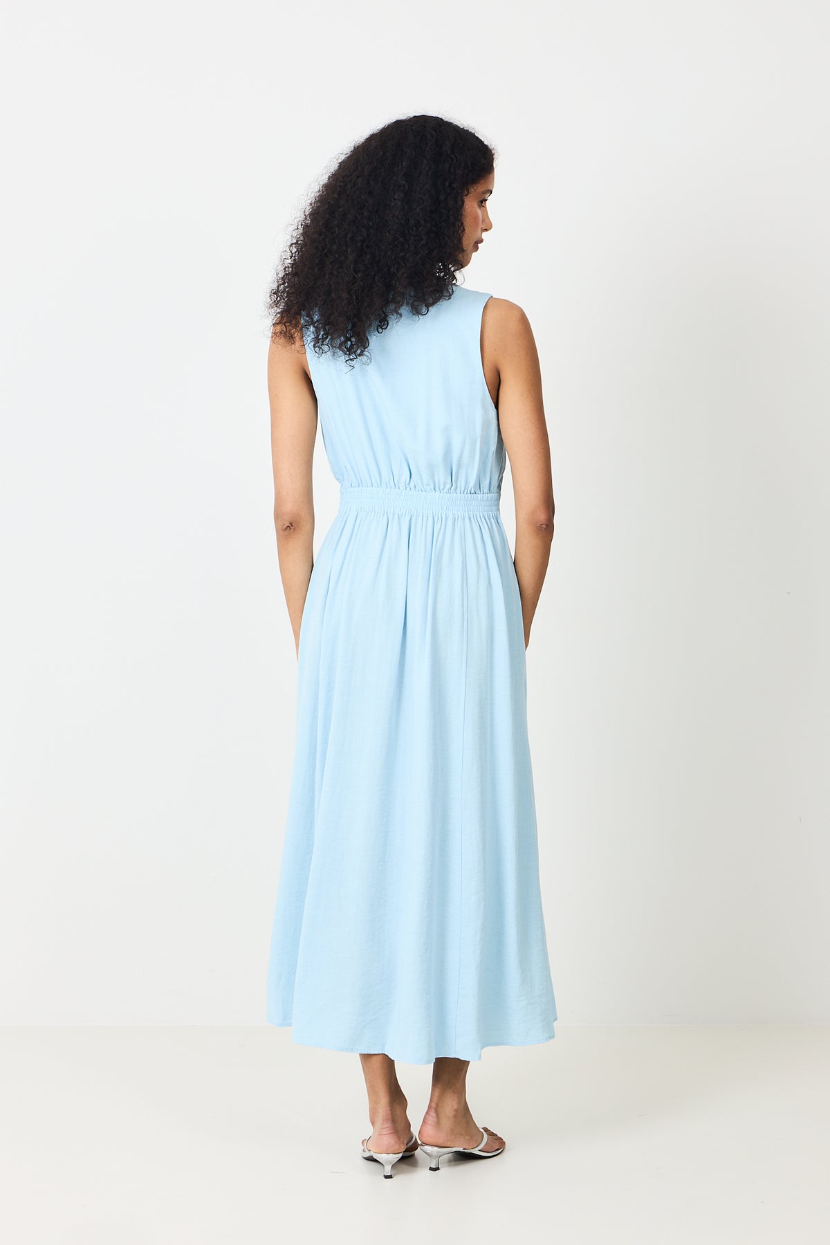 Daria Sl V Dress - Summer Song Mel