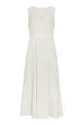 Daria Sl V Dress - Sand Melange