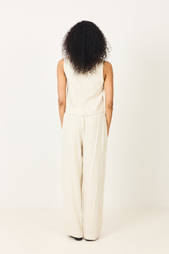Daria Sl Shirt - Sand Melange