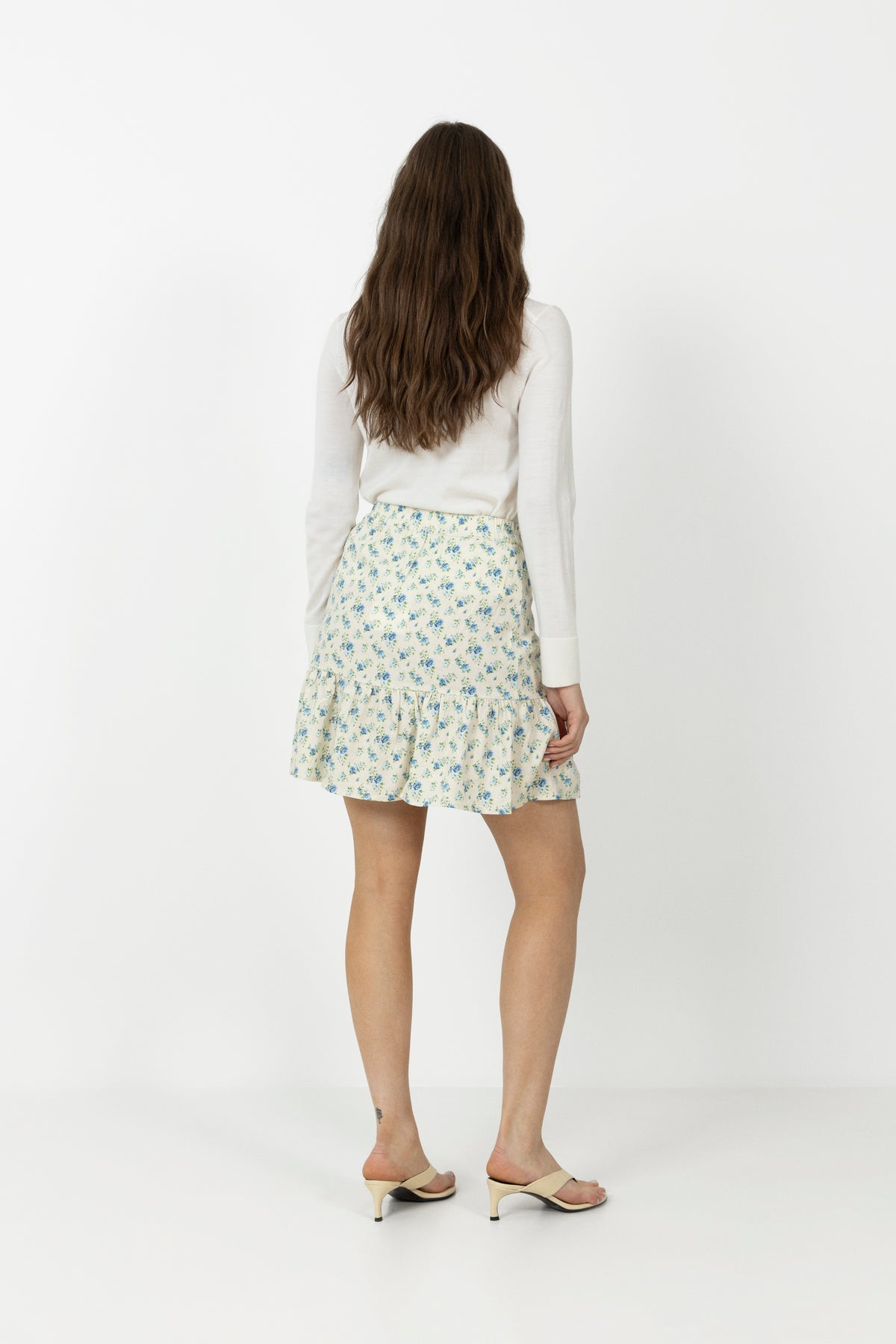 Solfried Hw Skirt Aop - Marina Flower