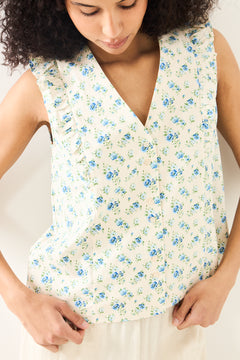 Solfried SS Top Aop - Marina Flower