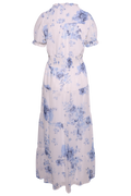 Kanza Flower Dress - Light Blue