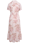 Kanza Emb Rose Dress - Dusty Rose
