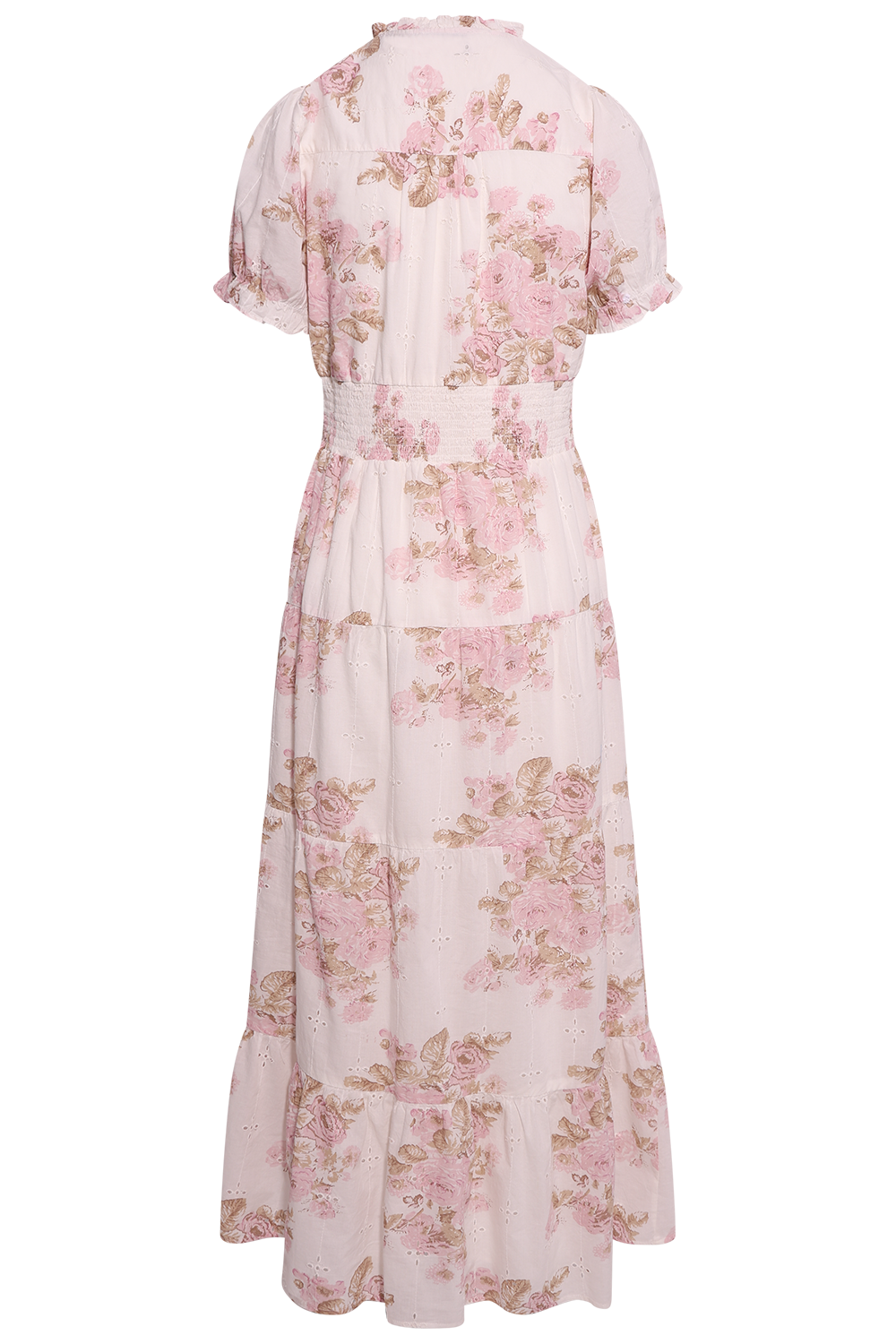 Kanza Emb Rose Dress - Dusty Rose