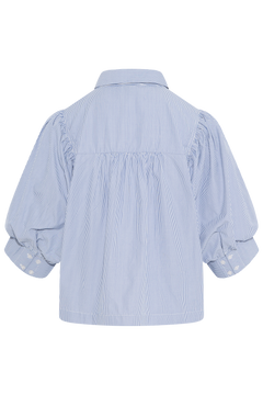 Etta Striped Shirt - Light Blue