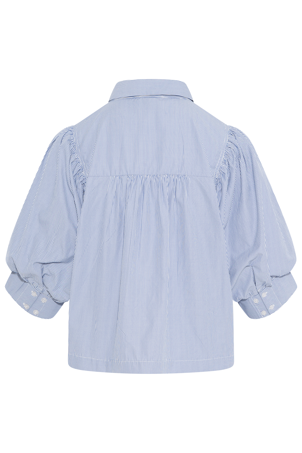 Etta Striped Shirt - Light Blue