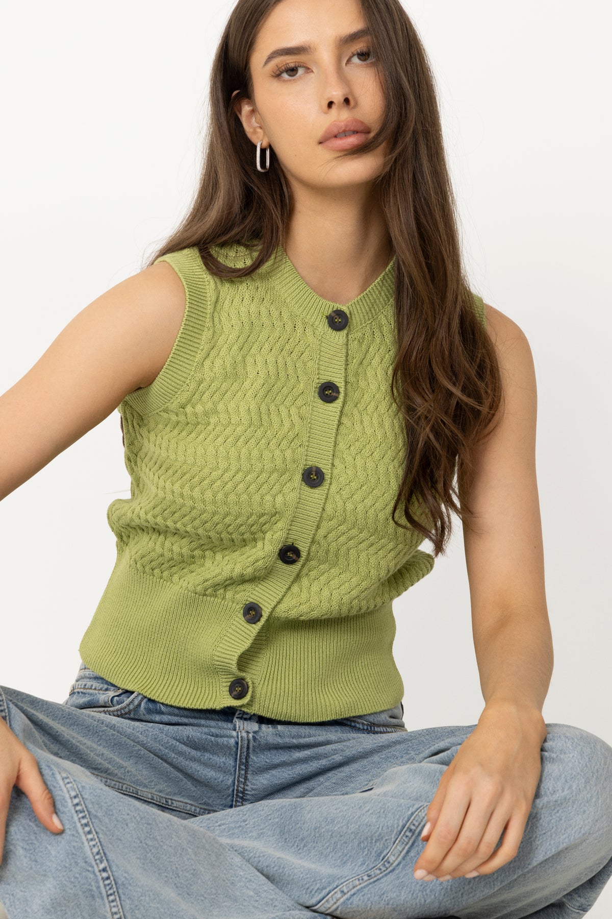 Ulva Top - Tarragon