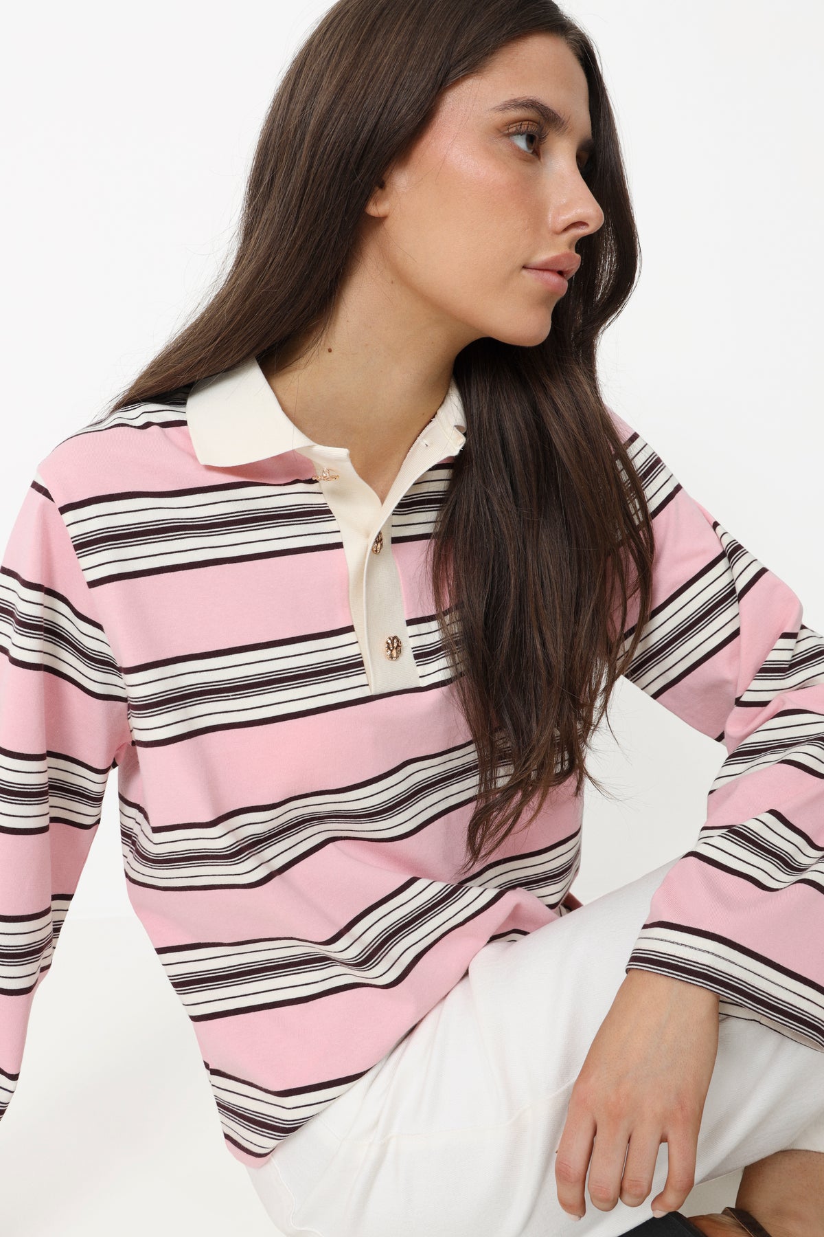 Isabelle Polo Jumper - Pink