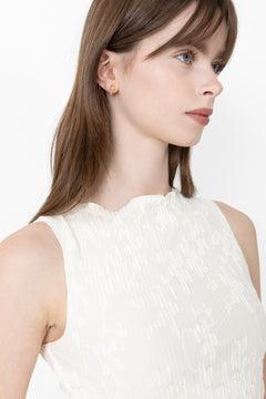 Nara Ball Earrings - Light Coral