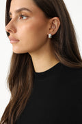 Melia Chunky Hoops - Silver