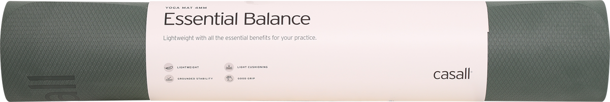 Yoga Mat Essential Balance 4mm - Dusty Green