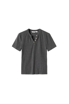 N-Milla Top - Dark Grey Melange