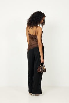 N-Minne Blouse - Chocolate