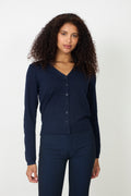 N-Marg Knit Cardigan - Navy