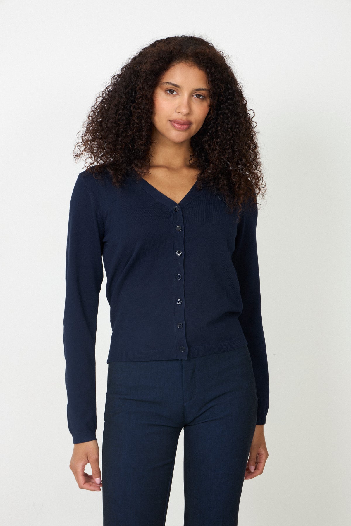 N-Marg Knit Cardigan - Navy